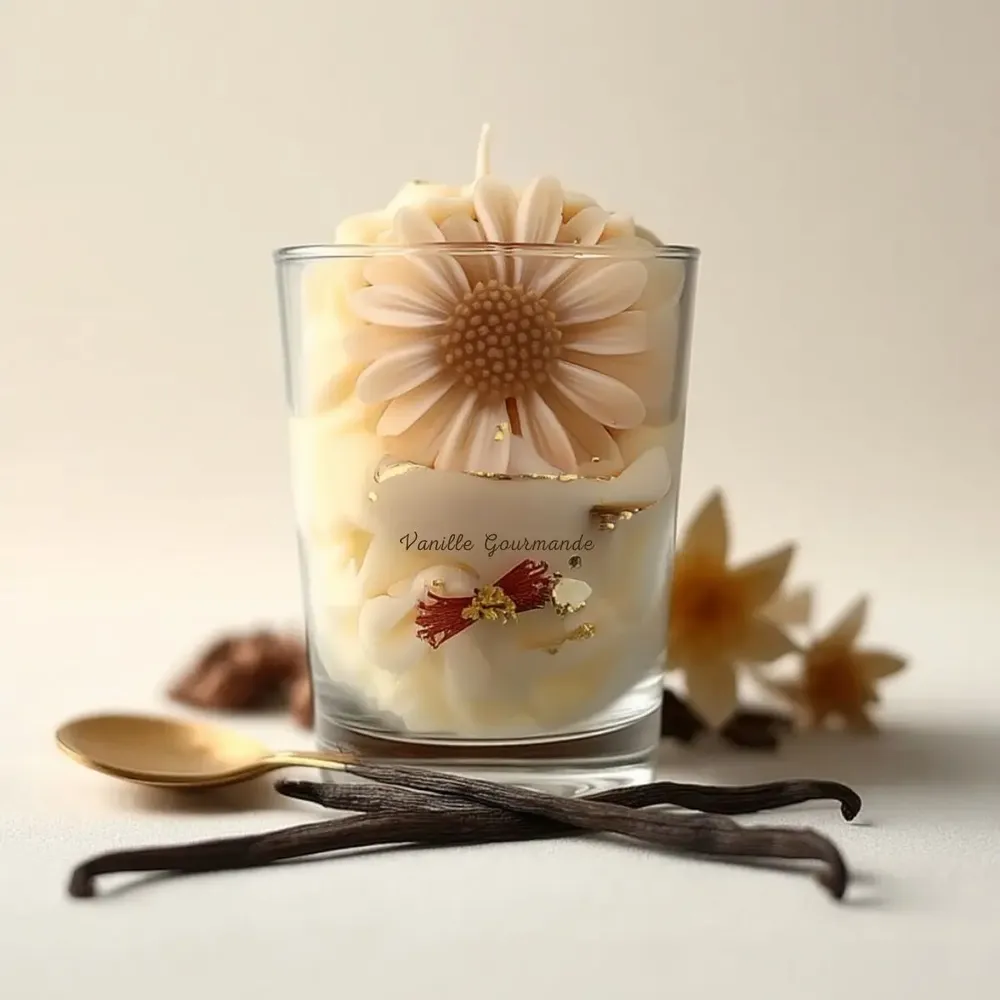 Gifts - Gourmet Vanilla Scented Candle - 200ml - MURI CREATIONS