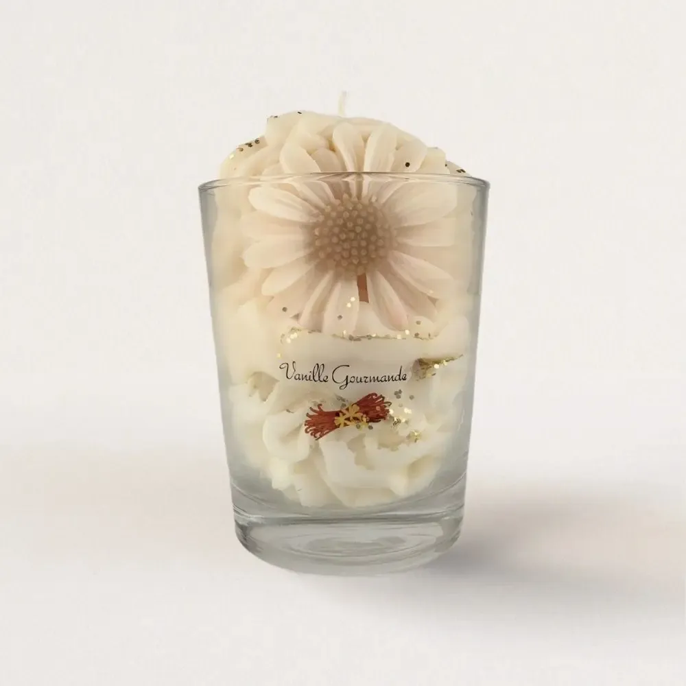 Gifts - Gourmet Vanilla Scented Candle - 200ml - MURI CREATIONS