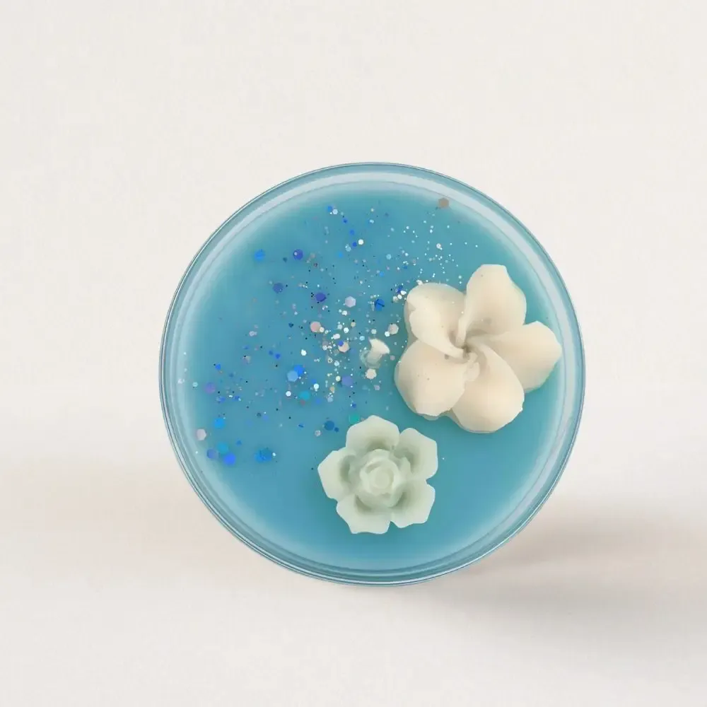 Gifts - Cotton Flower Scented Candle - 150ml - MURI CREATIONS