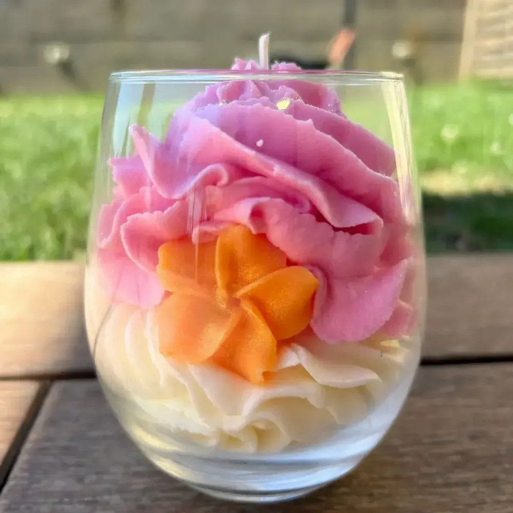 Gifts - Monoi/Passion scented candle - 200ml - MURI CREATIONS