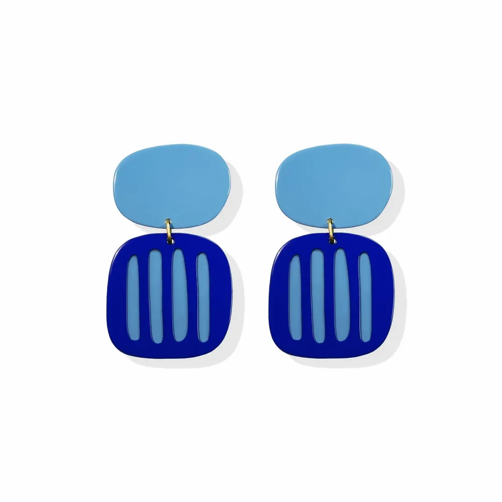 Jewelry - Blob Earrings – Sculptural Shapes in Motion - ISUWA
