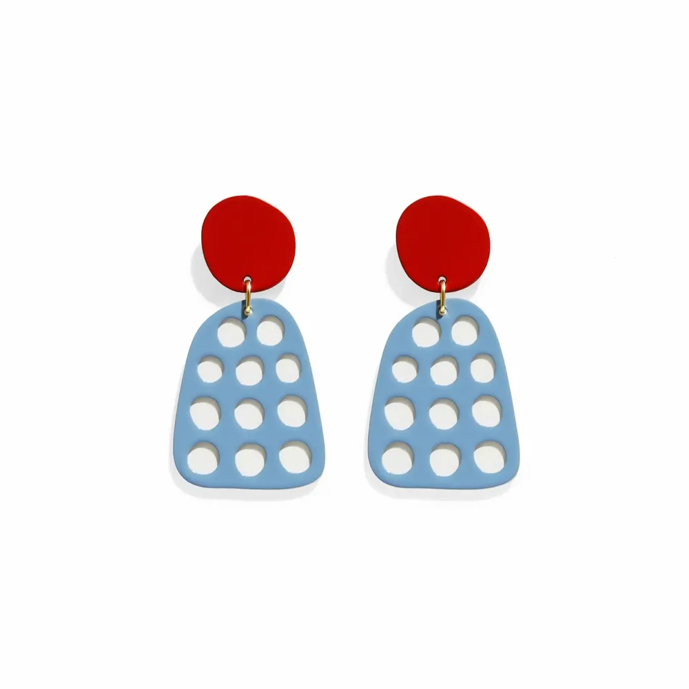 Jewelry - Blob Earrings – Sculptural Shapes in Motion - ISUWA