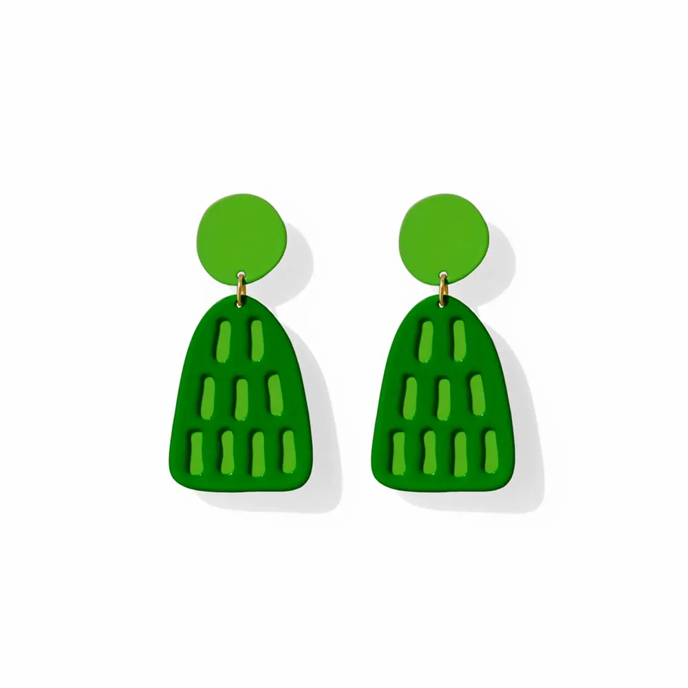 Jewelry - Blob Earrings – Sculptural Shapes in Motion - ISUWA