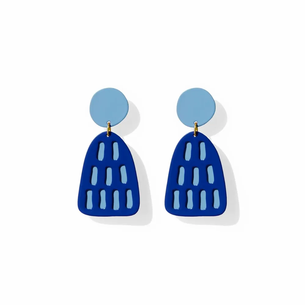 Jewelry - Blob Earrings – Sculptural Shapes in Motion - ISUWA