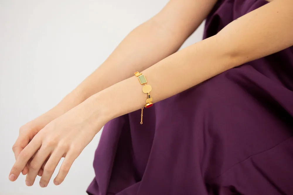 Bijoux - BRACELET DORÉ COLLAGE - JOIDART