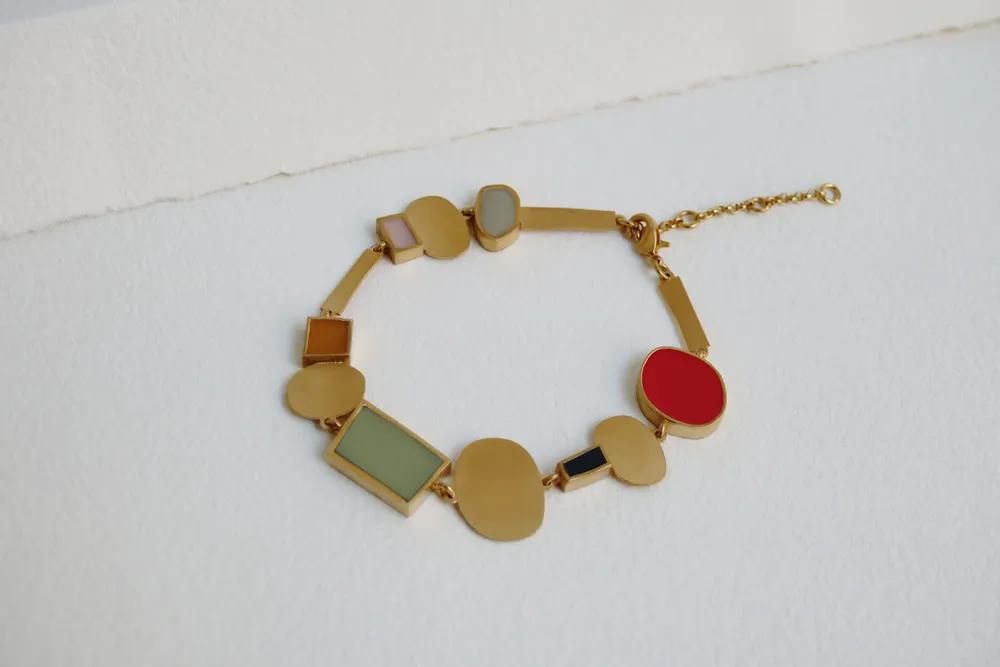 Bijoux - BRACELET DORÉ COLLAGE - JOIDART