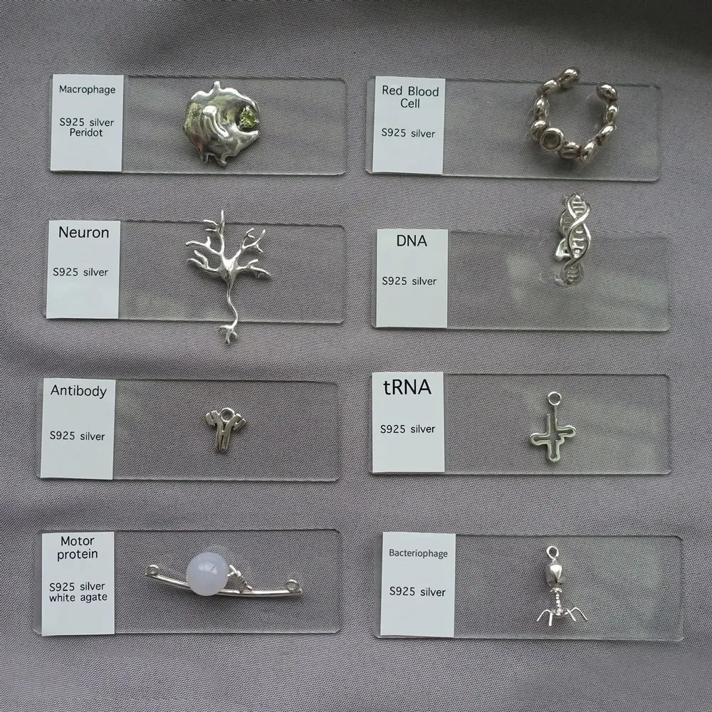 Bijoux - Bague Neurone en Argent - WILD TYPE