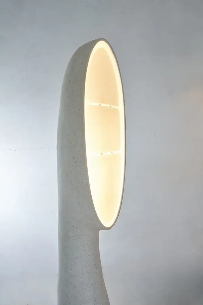 Lampadaires - Amba 170 – Lampe sculpturale grand format - ATELIER HENRI DEJEANT