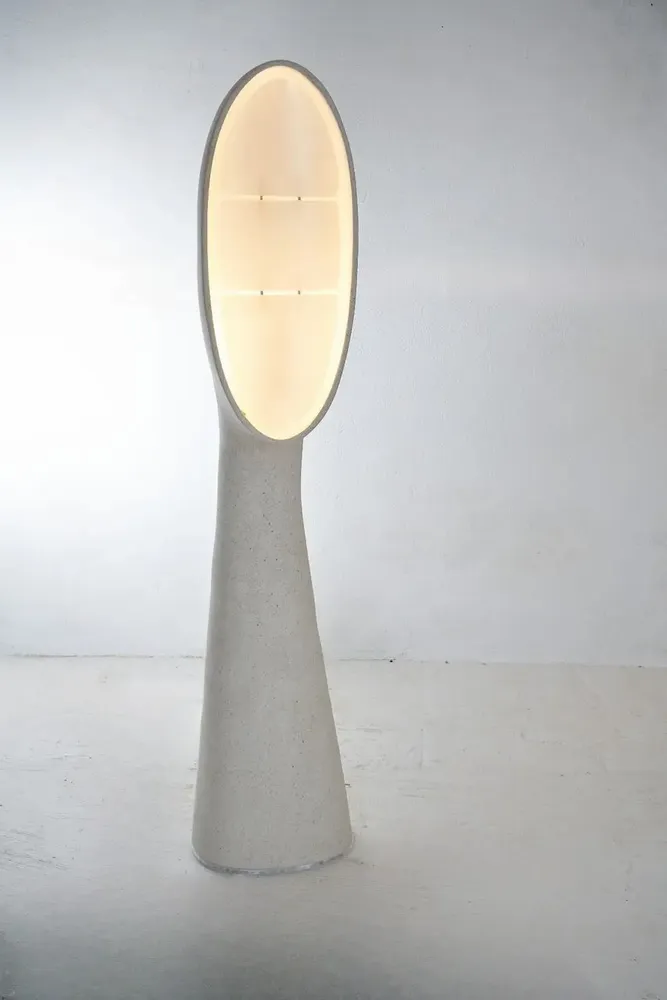 Lampadaires - Amba 170 – Lampe sculpturale grand format - ATELIER HENRI DEJEANT