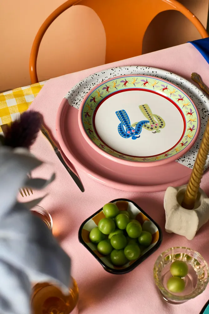 Everyday plates - Cosmogenesis Ancestral Collection - KAPKA ENAMELWARE