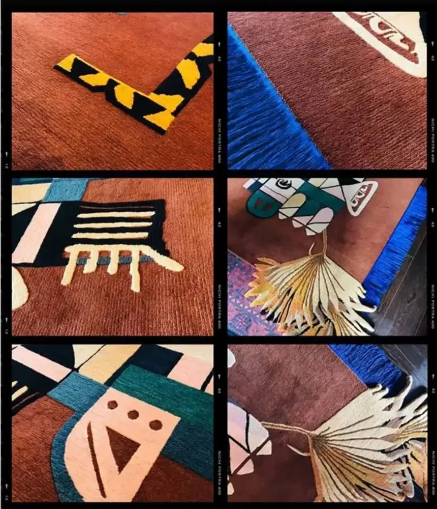 Tapis design - Tapis « How I Spent My Summer » - GALERIE SANA MOREAU