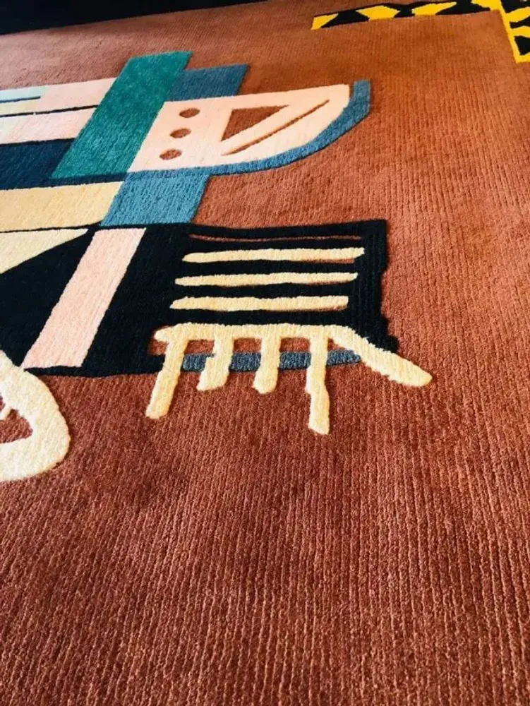 Tapis design - Tapis « How I Spent My Summer » - GALERIE SANA MOREAU