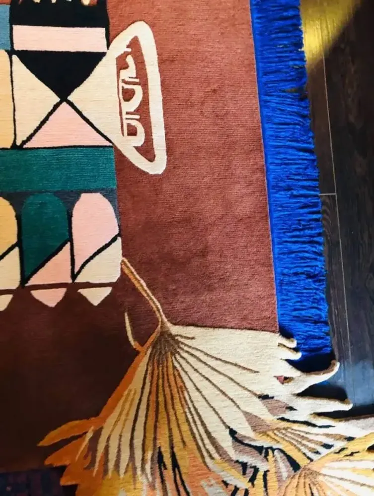 Tapis design - Tapis « How I Spent My Summer » - GALERIE SANA MOREAU
