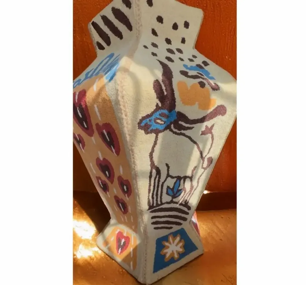 Vases - Grand decorative floor vase "Love / Кохання" - GALERIE SANA MOREAU