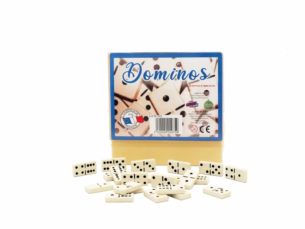 Jeux enfants - Coffret dominos - FERRIOT CRIC