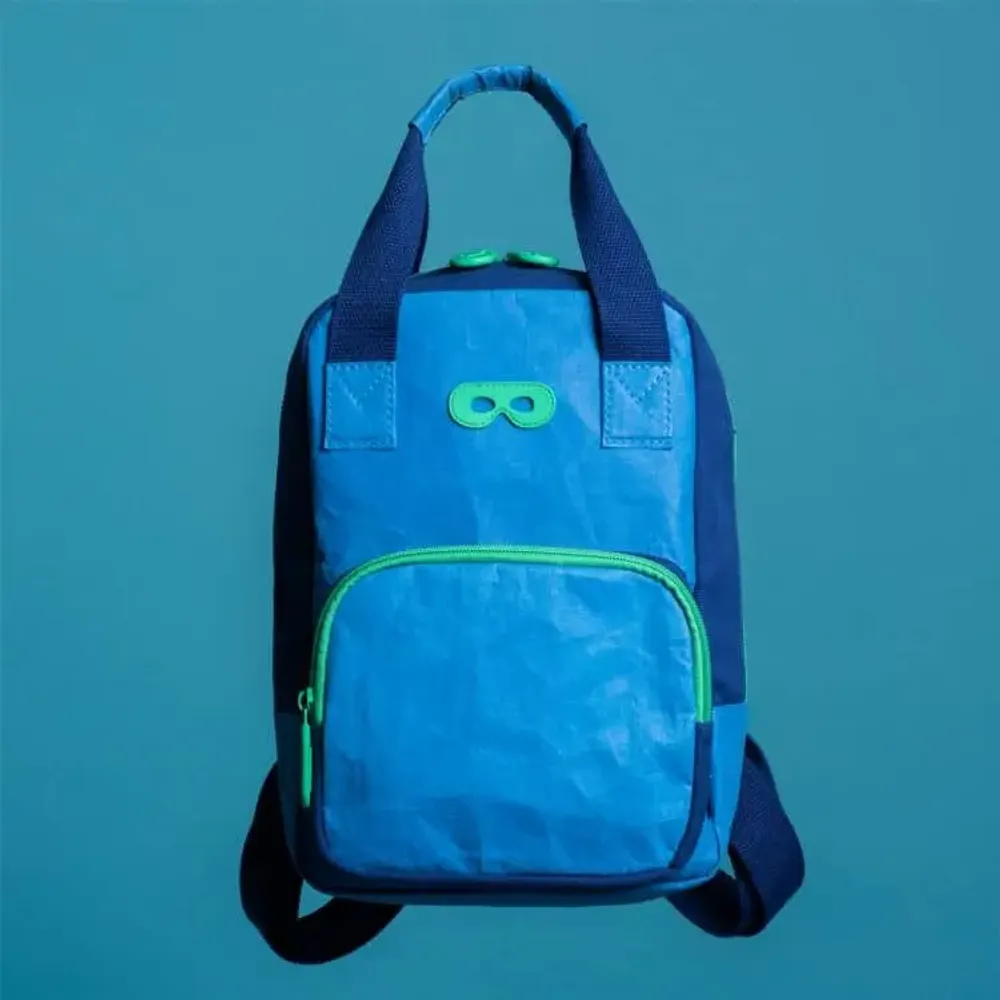 Sacs et cartables - SAC À DOS ENFANT ECO-RESPONSABLE – BLEU MARINE - SUPERPETIT