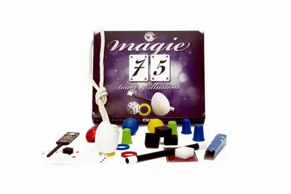 Jeux enfants - COFFRET MAGIE 75 TOURS - FERRIOT CRIC