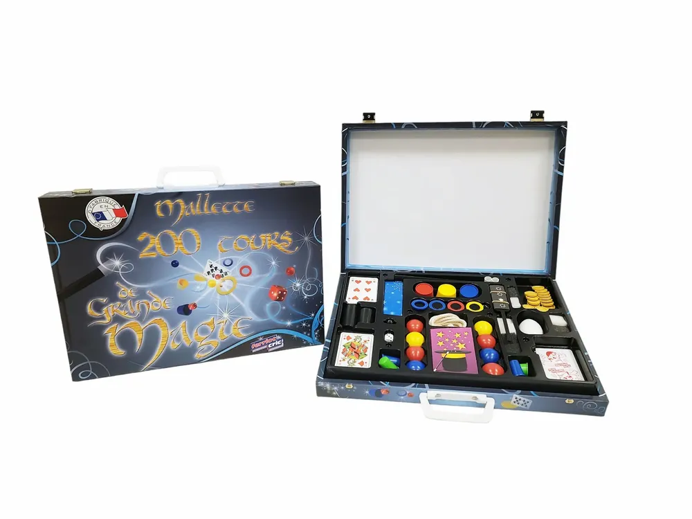 Jeux enfants - MALLETTE 200 TOURS DE MAGIE - FERRIOT CRIC