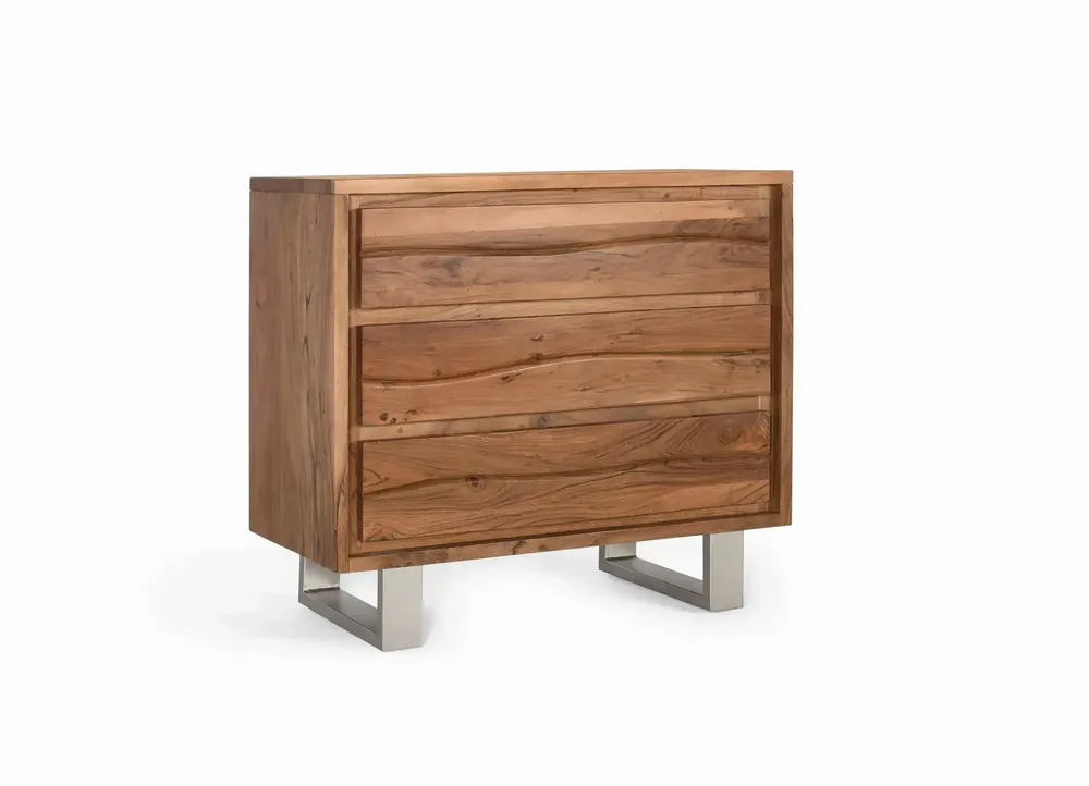 Commodes - Commode en bois d'acacia et métal - GINER Y COLOMER