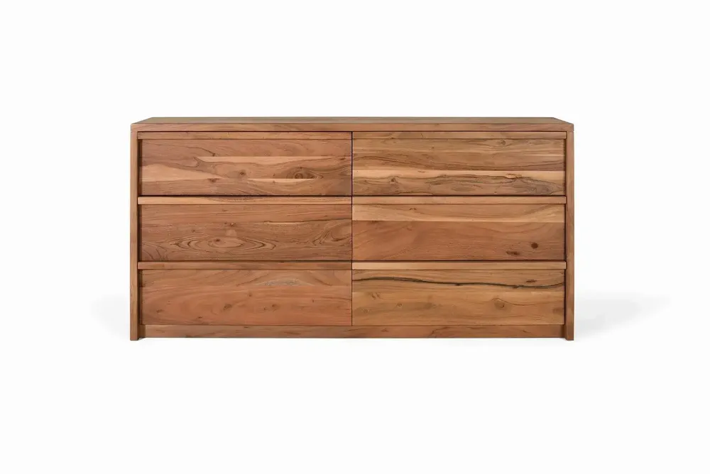 Buffets - Buffet en bois d'acacia teinte naturelle - GINER Y COLOMER