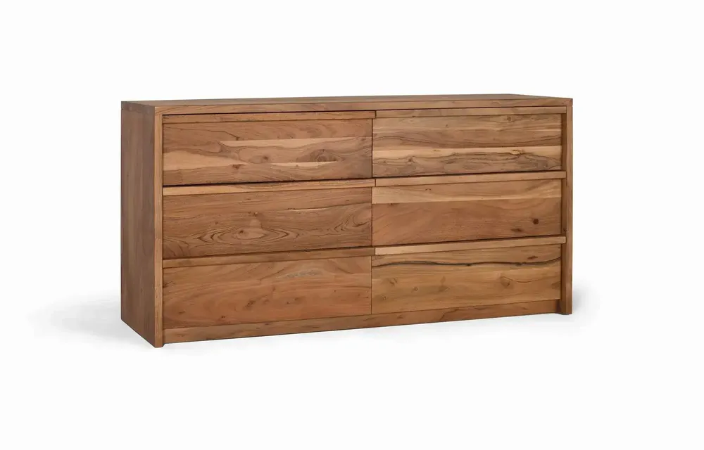 Buffets - Buffet en bois d'acacia teinte naturelle - GINER Y COLOMER