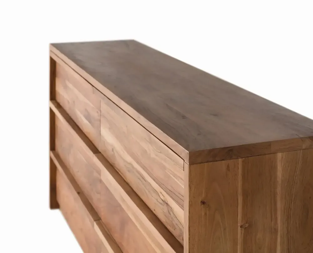 Buffets - Buffet en bois d'acacia teinte naturelle - GINER Y COLOMER