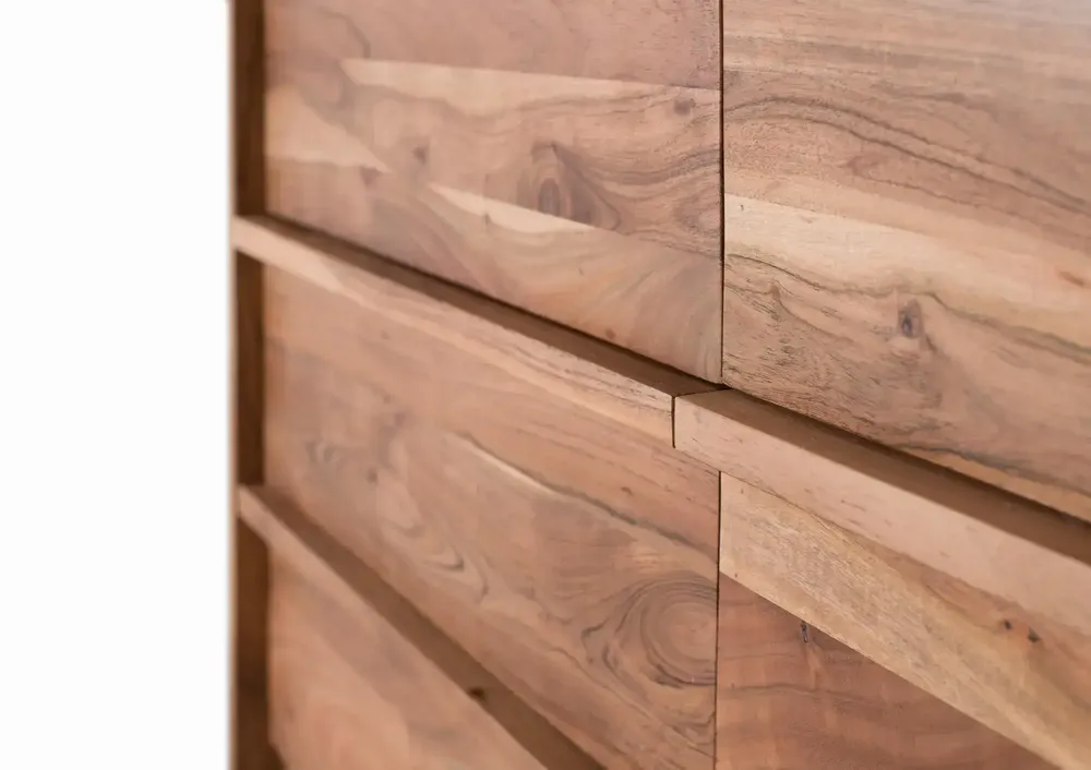 Buffets - Buffet en bois d'acacia teinte naturelle - GINER Y COLOMER
