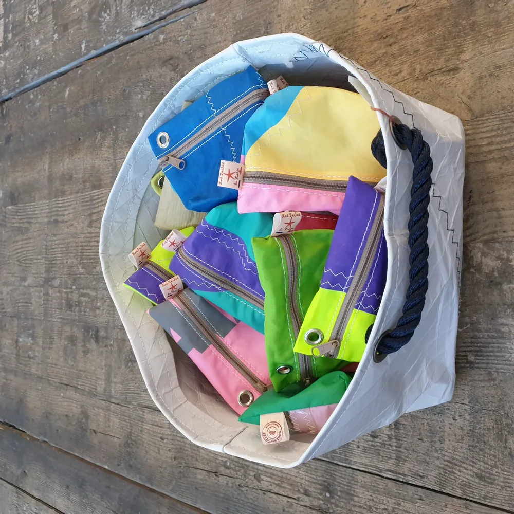 Clutches - Centime – eco-friendly and French-made coin purse / wallet - LES TOILES DU LARGE