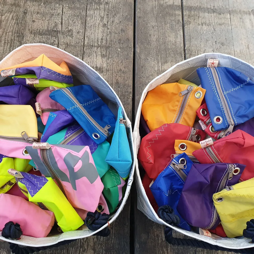 Clutches - Centime – eco-friendly and French-made coin purse / wallet - LES TOILES DU LARGE