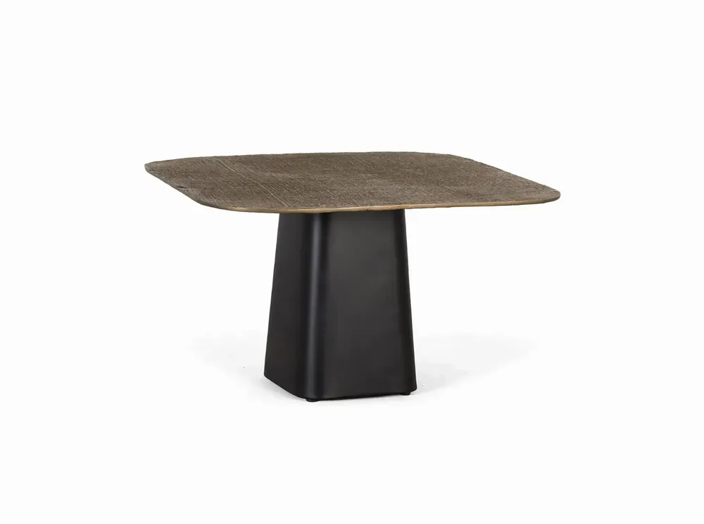 Tables basses - Table basse avec base en fer et plateau en aluminium - GINER Y COLOMER