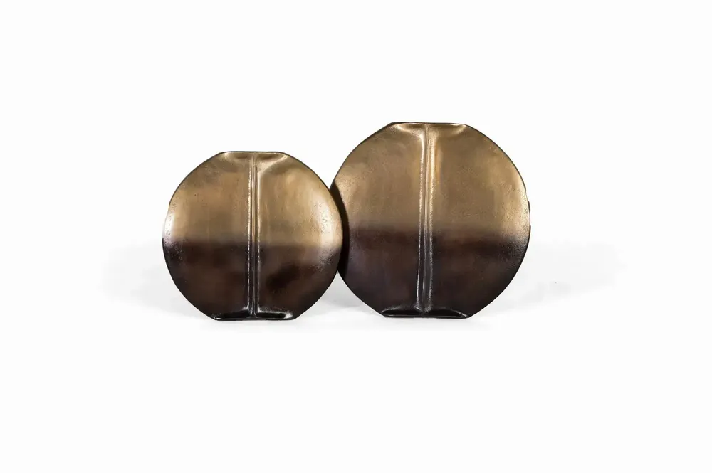 Vases - Lot de 2 vases en aluminium - GINER Y COLOMER