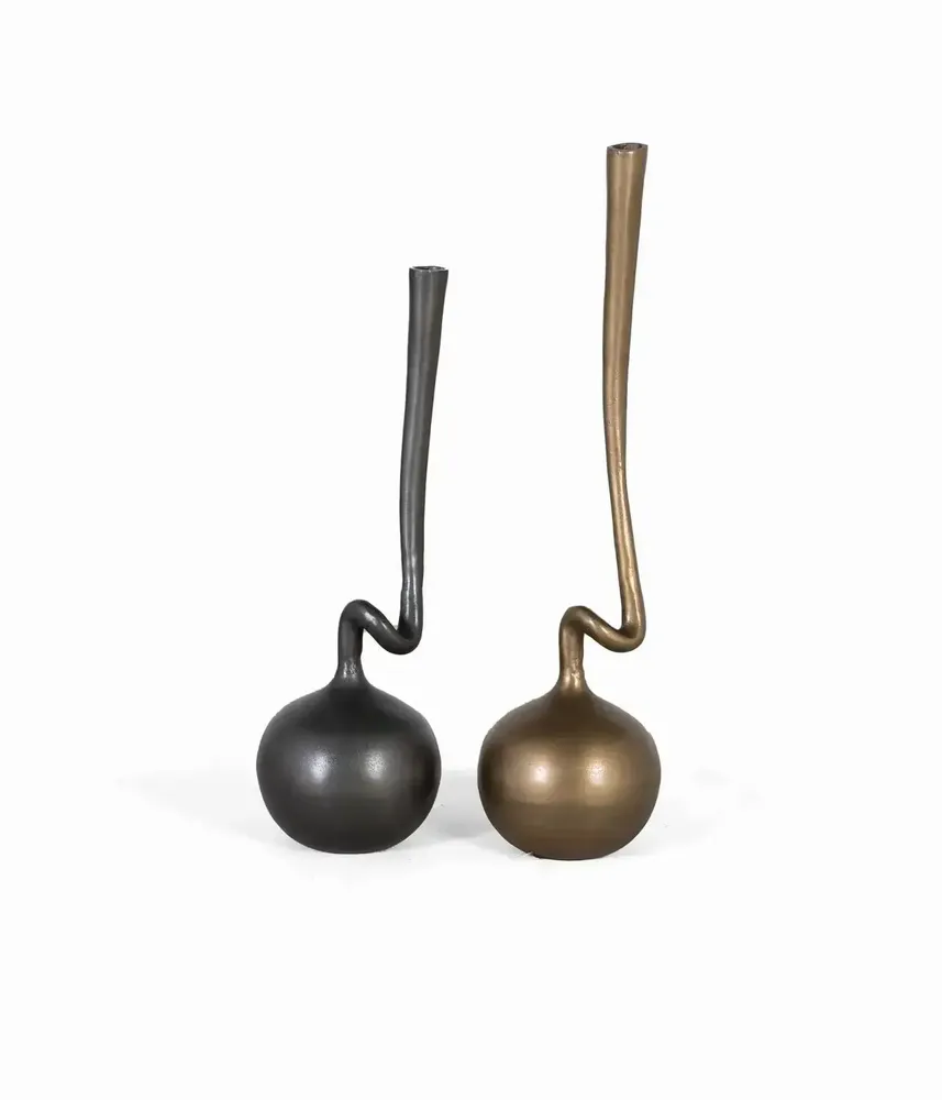 Vases - Lot de 2 vases en aluminium - GINER Y COLOMER
