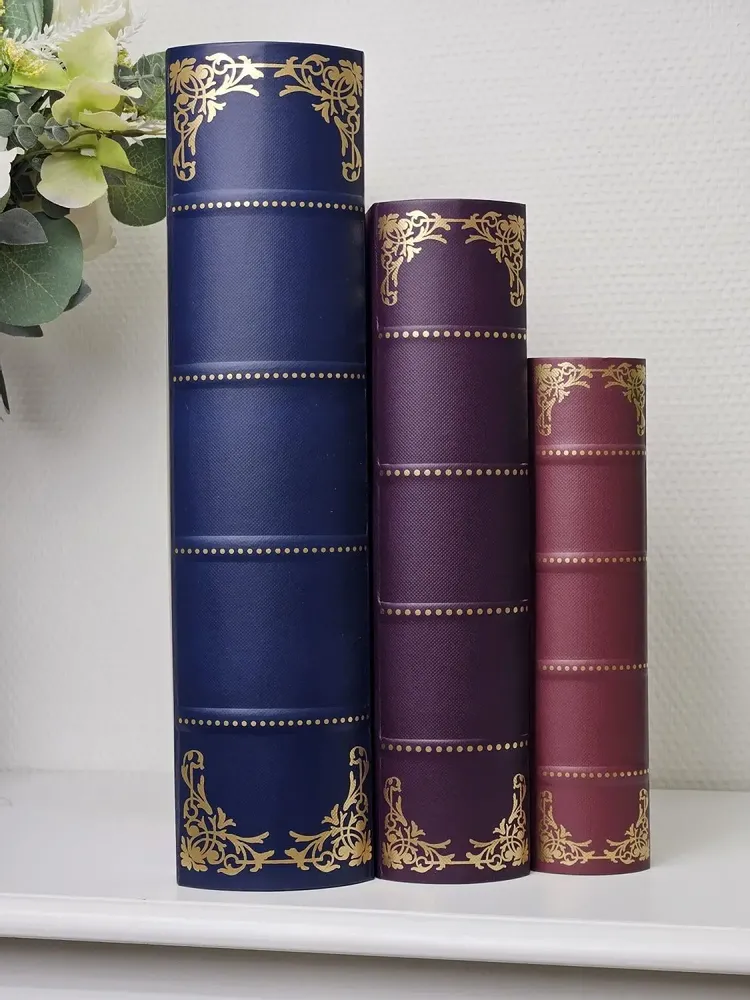 Stationery - Nested storage boxes, decorated - ESPRIT BRITISH BY MAISON ROYAL GARDEN