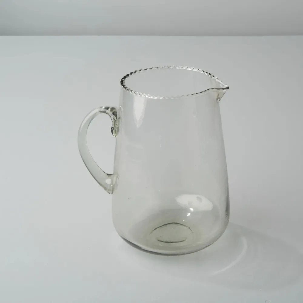 Carafes - Ruffle Glass Carafes - BE HOME