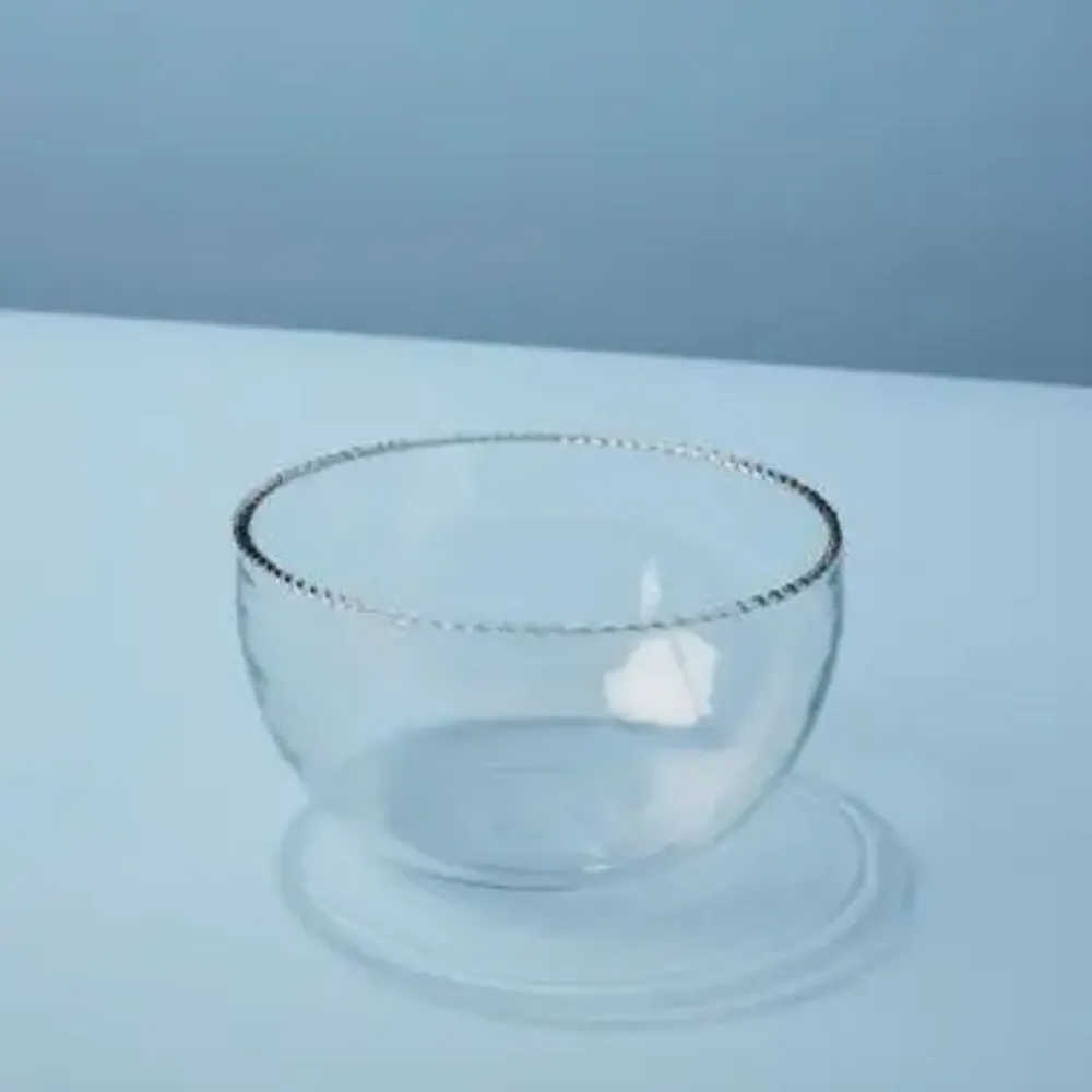 Platter and bowls - Ruffle Glass Bowls - BE HOME