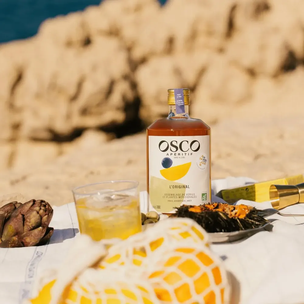 Épicerie fine - OSCO L'Original - apéritif sans alcool bio et français 0% - 70cl - OSCO - APERITIFS SANS ALCOOL