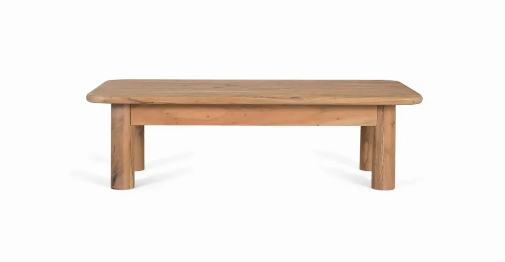 Tables basses - Table basse rectangulaire en bois d'acacia massif - GINER Y COLOMER