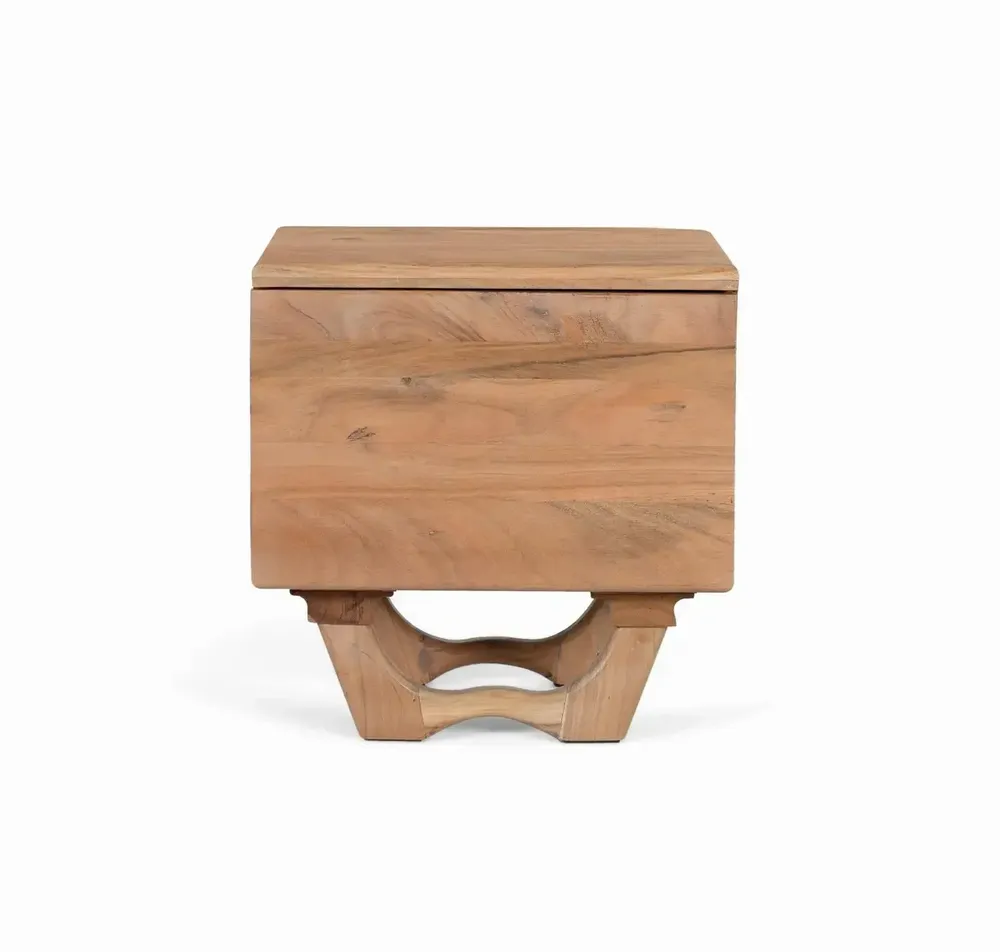 Tables de nuit - Table de chevet en bois d'acacia massif - GINER Y COLOMER