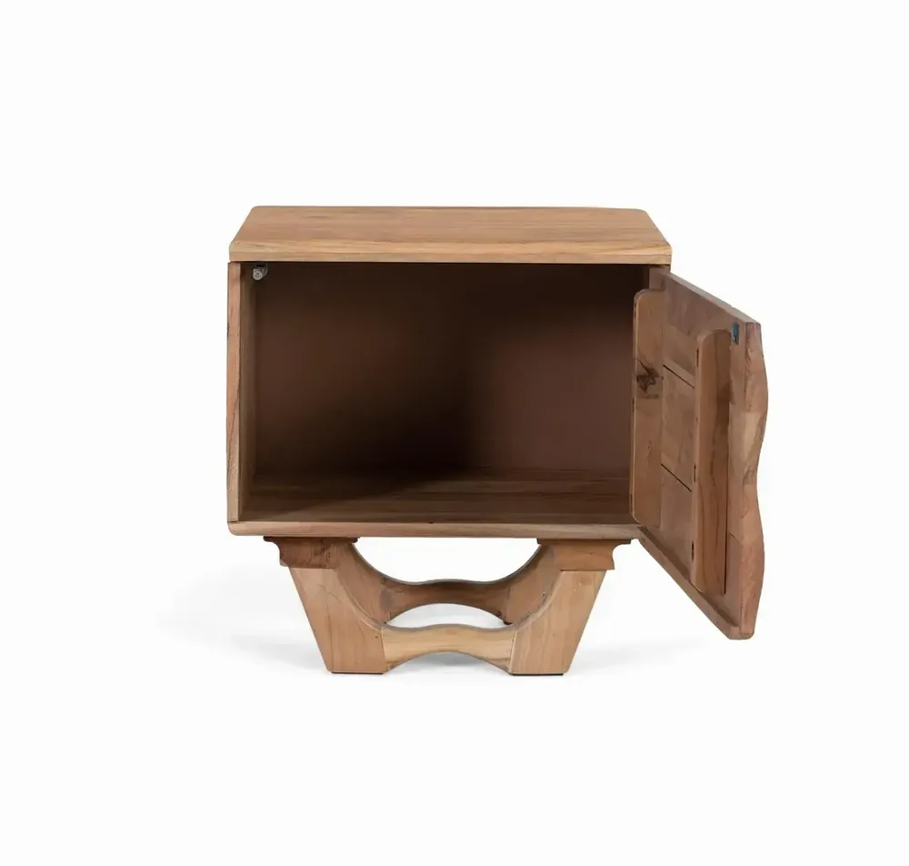 Tables de nuit - Table de chevet en bois d'acacia massif - GINER Y COLOMER