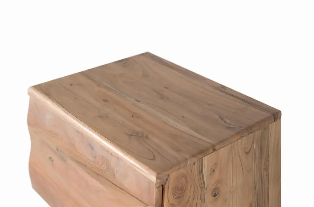 Tables de nuit - Table de chevet en bois d'acacia massif - GINER Y COLOMER
