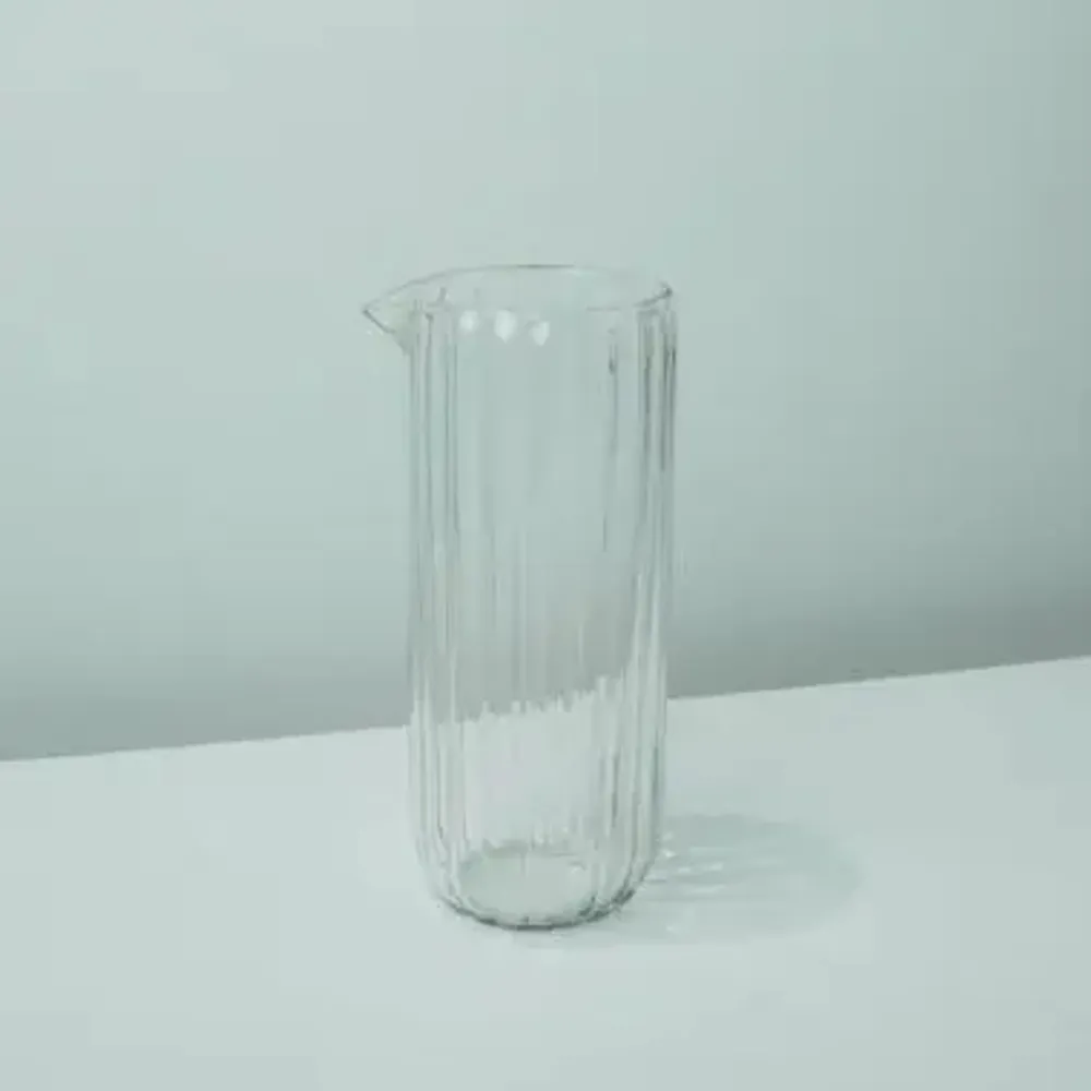 Verres - Verres et carafes nervurés - BE HOME