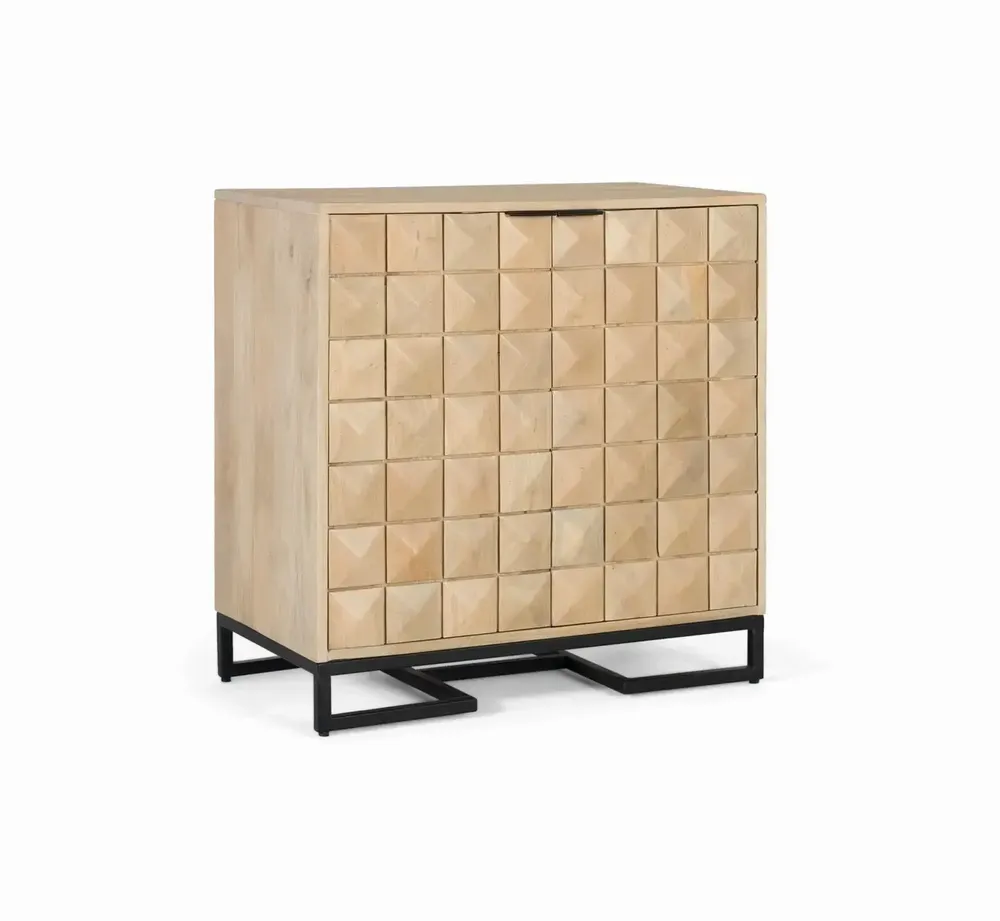 Buffets - Buffet artisanal en bois de manguier avec veinage naturel - GINER Y COLOMER