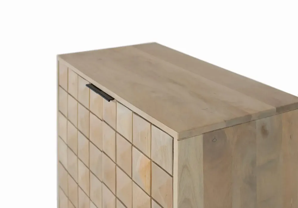 Buffets - Buffet artisanal en bois de manguier avec veinage naturel - GINER Y COLOMER