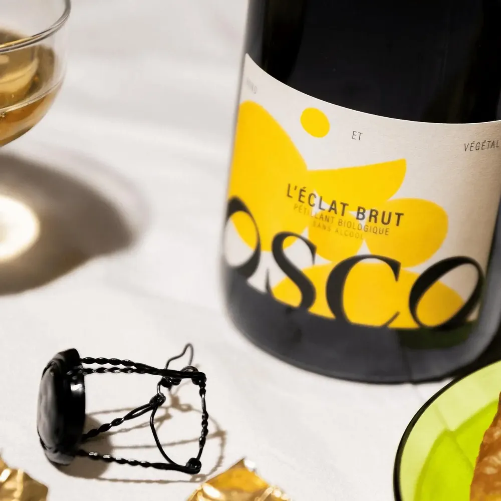 Épicerie fine - OSCO L'Eclat Brut - pétillant sans alcool français - 75cl - OSCO - APERITIFS SANS ALCOOL