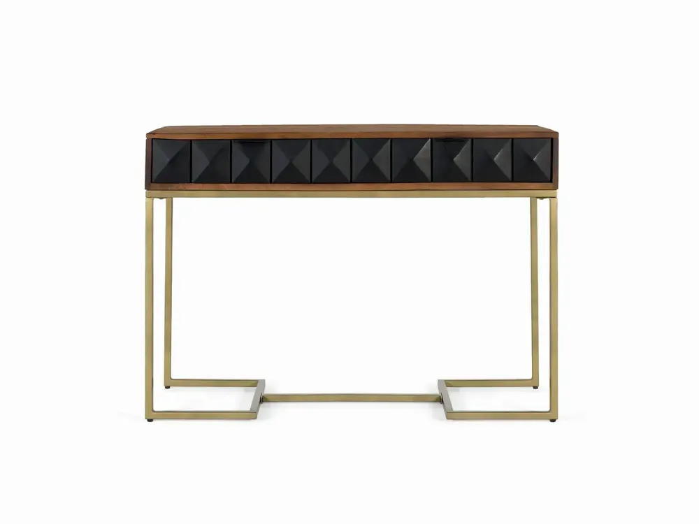 Consoles - Console en bois de manguier et structure en fer - GINER Y COLOMER