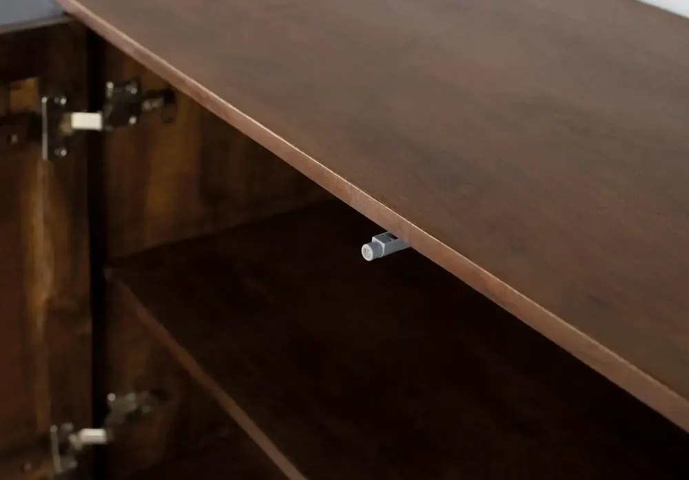 Sideboards - Four-door sideboard in mango wood 180 cm - GINER Y COLOMER