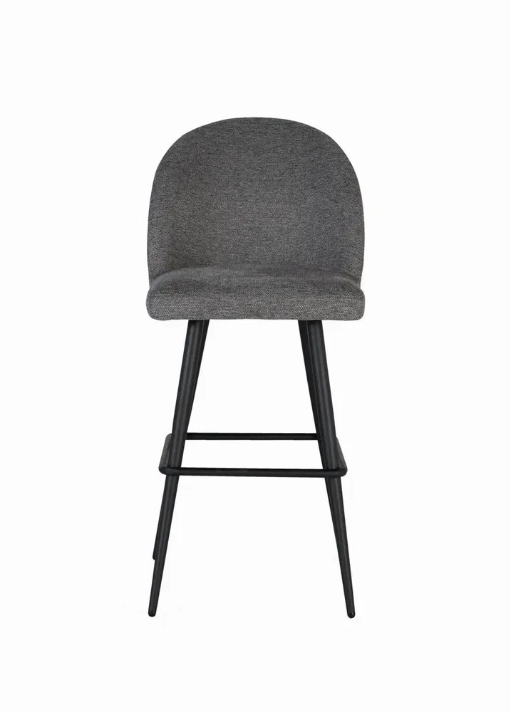 Tabourets - Lot de 2 tabourets recouverts de tissu et rembourrés - GINER Y COLOMER