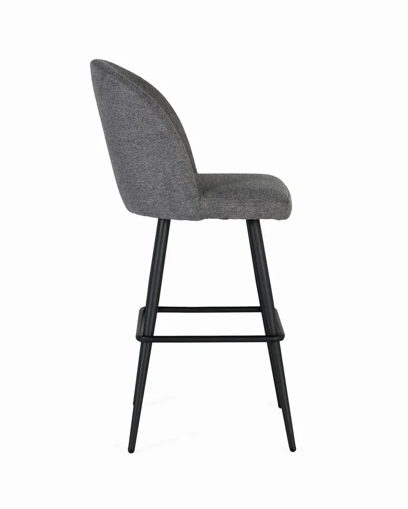 Tabourets - Lot de 2 tabourets recouverts de tissu et rembourrés - GINER Y COLOMER