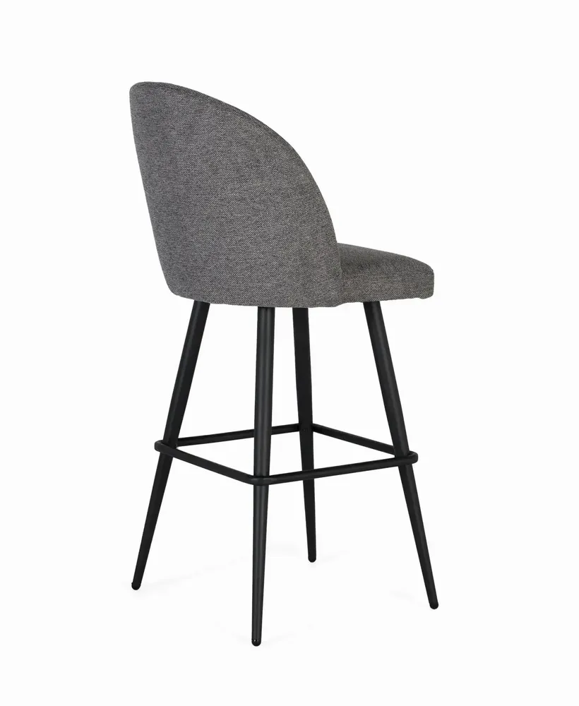 Tabourets - Lot de 2 tabourets recouverts de tissu et rembourrés - GINER Y COLOMER