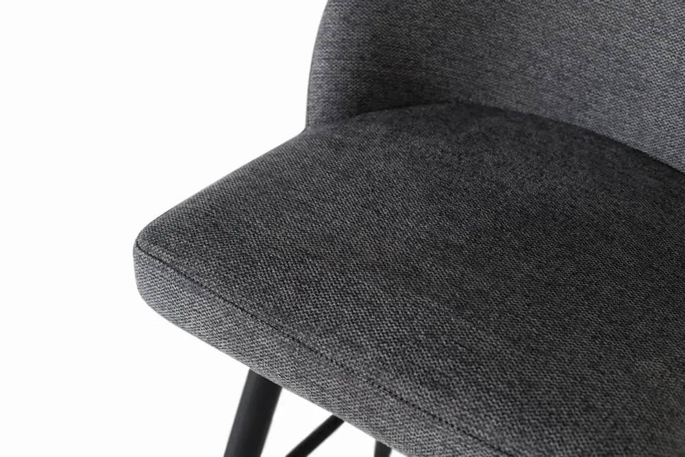 Tabourets - Lot de 2 tabourets recouverts de tissu et rembourrés - GINER Y COLOMER